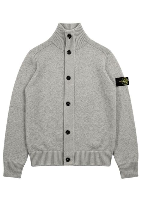 Children's wool and cashmere cardigan Stone Island | 165100003S/MAGRIGIO